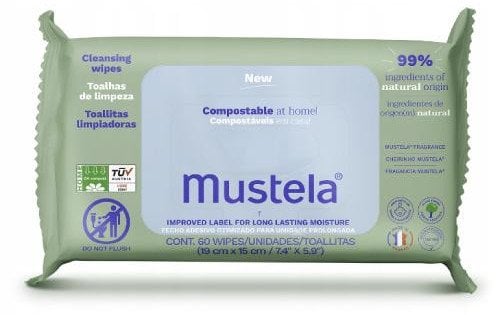 Mustela Chusteczki nawilżane Baby 1x60 szt.