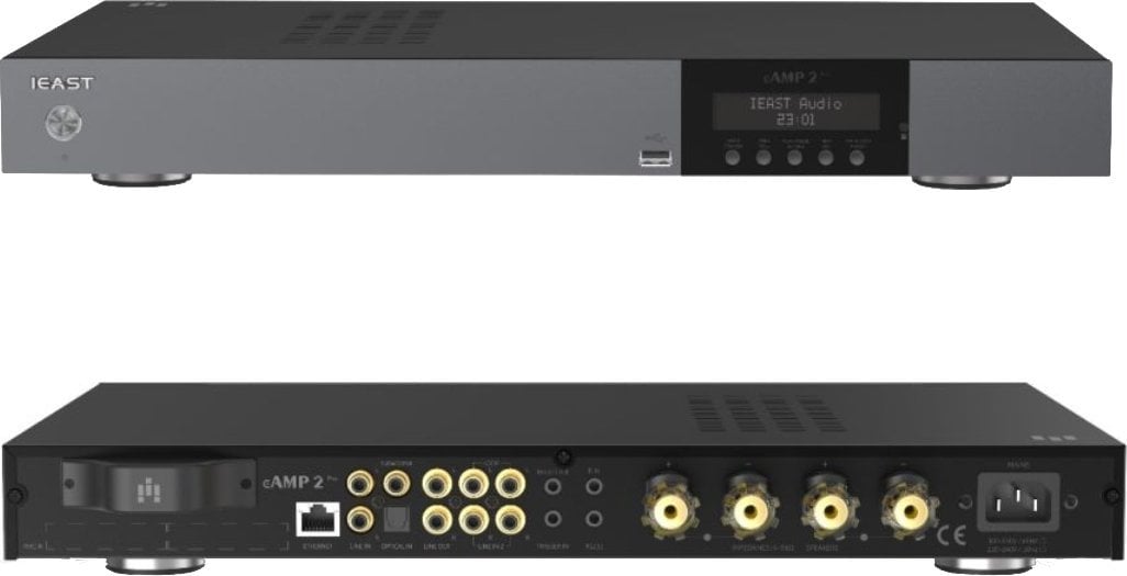 iEAST eAMP2 Pro - Sieciowy wzmacniacz strumieniowy