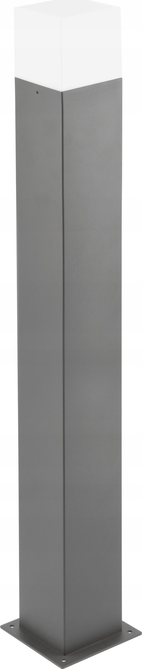 GTV Oprawa ogrodowa LARGO-P 80,E27, MAX.15W,IP44,AC220-240V,50-60Hz,słupek,grafit