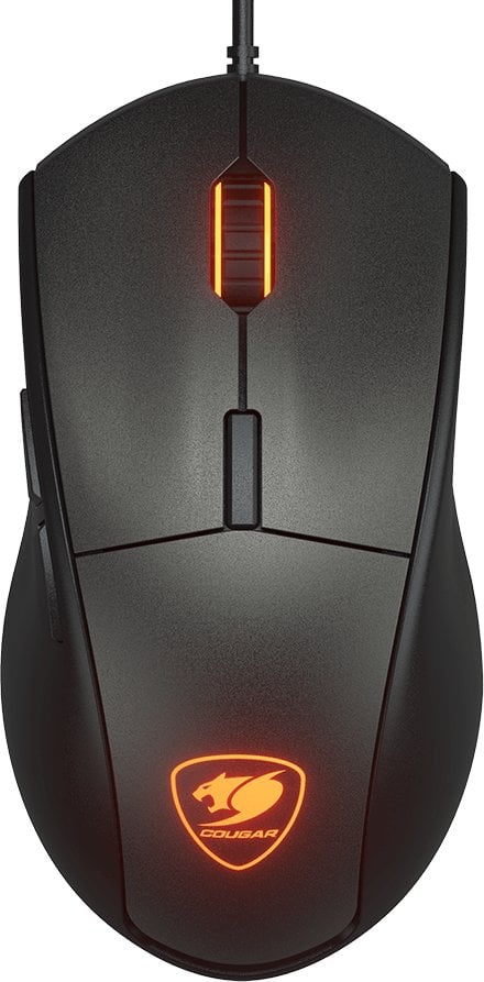 COUGAR Gaming Maus, MINOS EX, RGB, Kabelgebunden, Schwarz