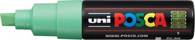 Uni MARKER PLAKATOWY UNI POSCA PC-8K JASNO-ZIELONY