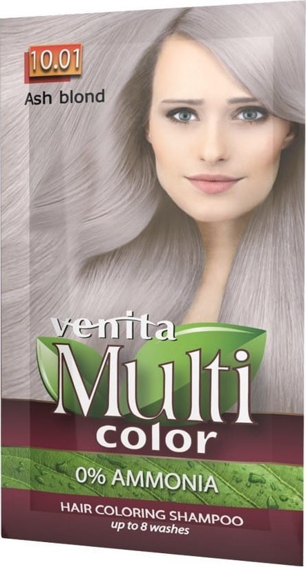 VENITA_MultiColor szampon koloryzujący 10.01 Popielaty Blond 40g