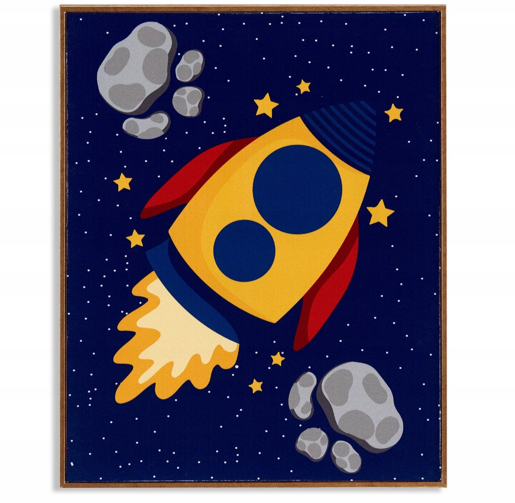 Plakat w ramce kosmos PLANET, 41,2 x 51,5 cm