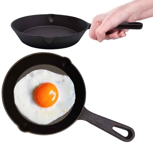 PATELNIA ŻELIWNA HAGE 16cm INDUKCJA