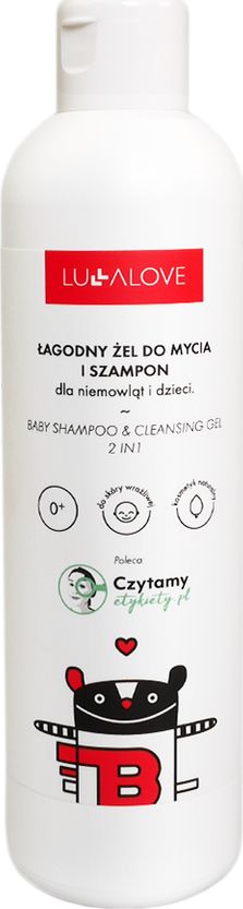 LullaLove Łagodny żel do mycia i szampon dla dzieci i niemowląt