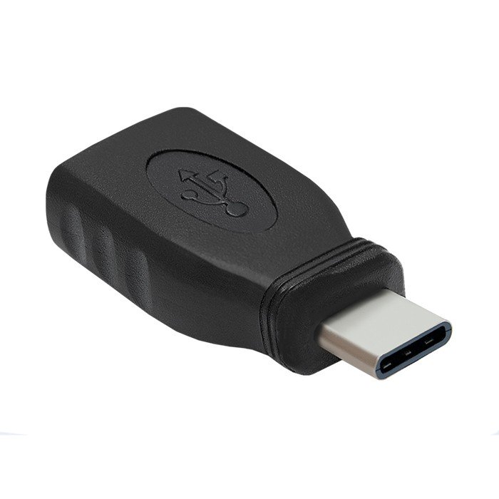 Adapter USB Qoltec USB-C - USB Czarny (50396)