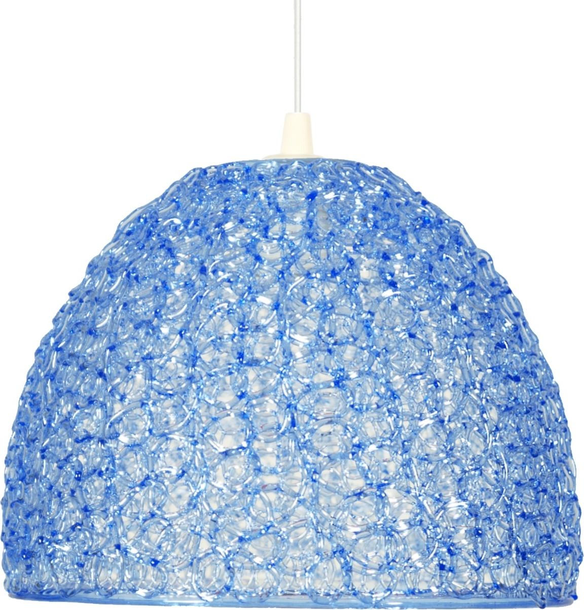 Lampa wisząca Candellux Lampa sufitowa niebieska do jadalni Candellux CANARIA 31-36646