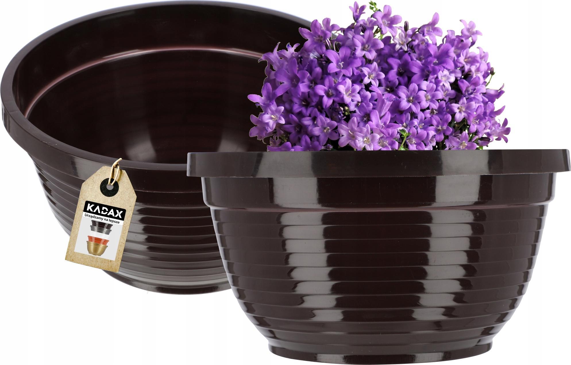 Kadax DONICZKA OSŁONKA DONICA NA KWIATY 18CM KOLORY MISA