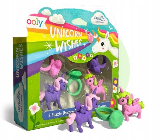 Pachnące Gumki do Ścierania i Składania 5szt