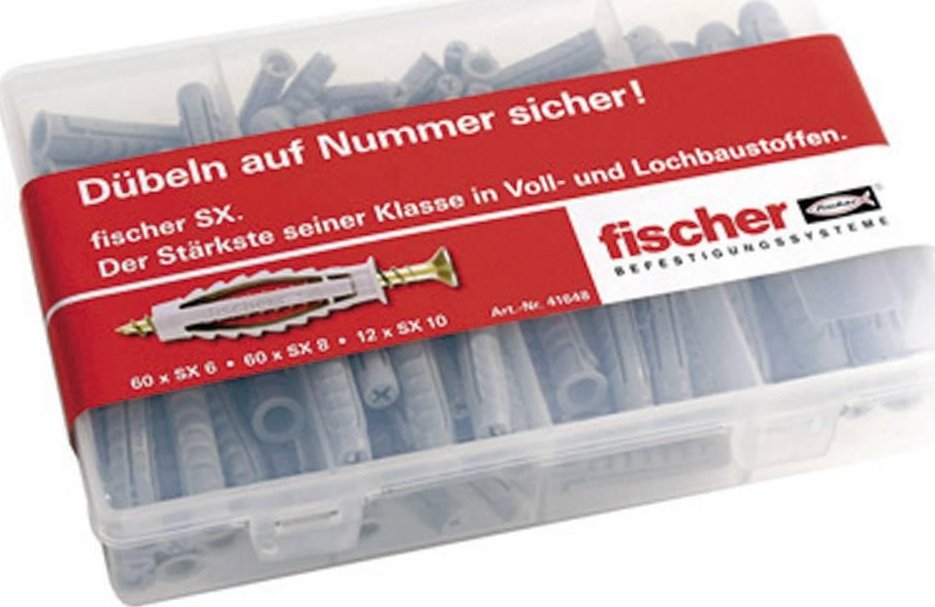 Fischer Fisc Meister-Box mit Dübel SX (132)