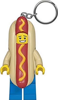 Breloczek LEGO LEGO IDKE119 brelok do kluczy Hot Dog Man