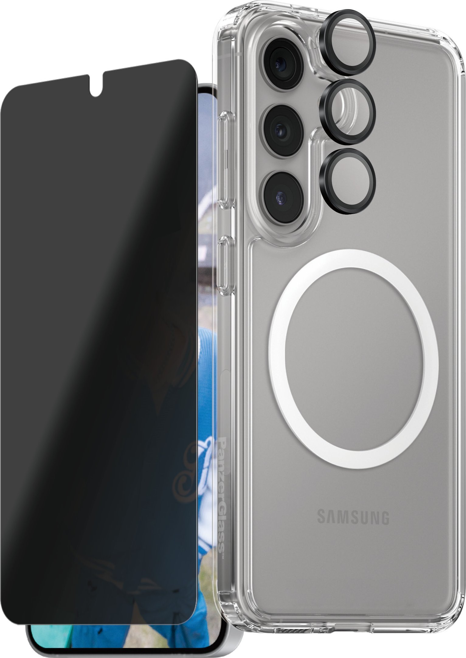 CARE Flagship 3-in-1 Privacy Bundle Samsung Galaxy S25 Plus