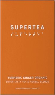 Teministeriet Herbata Supertea Turmeric Ginger Organic 20 torebek