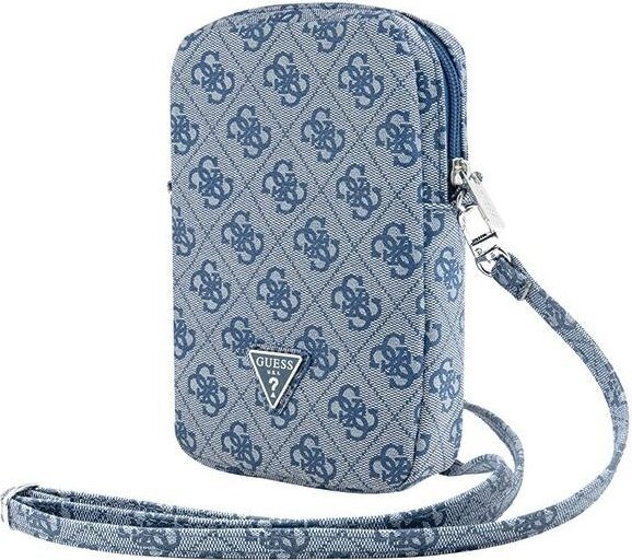 Guess Guess Zip 4G Triangle - Torebka na telefon (niebieski)