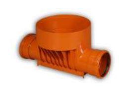 Kaczmarek Kineta przelotowa 425x160mm z uszczelką typ 1 2561120300