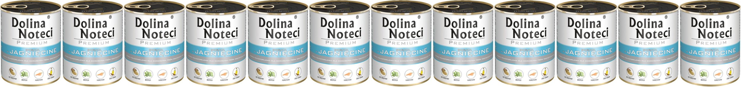 Dolina Noteci Dolina Noteci Premium z jagnięciną 12x800g