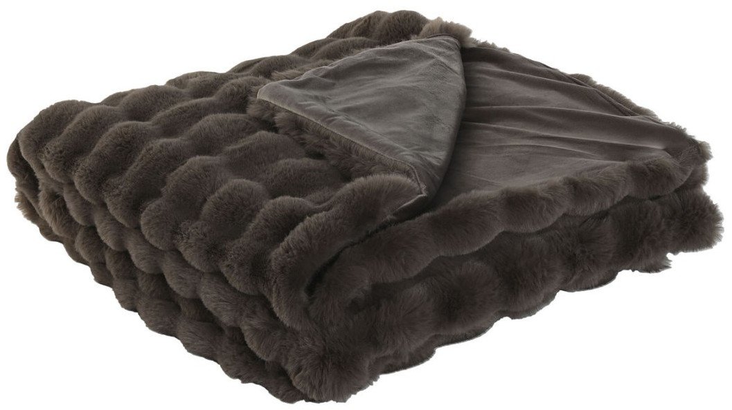 Koc Home ESPRIT Brązowy 220 x 240 x 1 cm