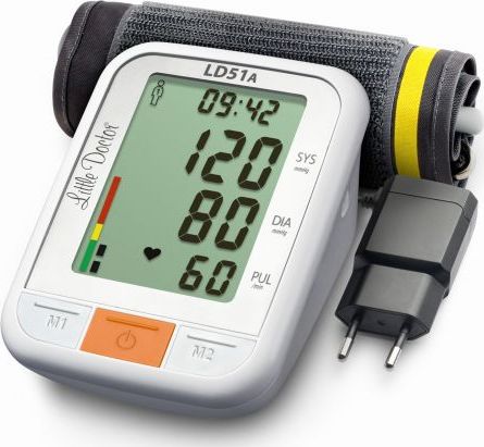 Ciśnieniomierz Little Doctor Ciśnieniomierz elektroniczny Little Doctor LD51A + zasilacz