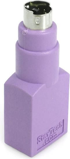 Adapter USB StarTech USB - PS/2 Fioletowy (GC46FMKEY)