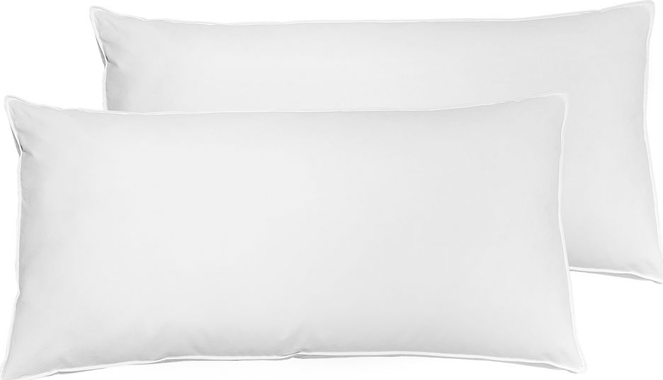 Shumee Zestaw 2 poduszek bawełnianych 40 x 80 cm KHARTAPHU