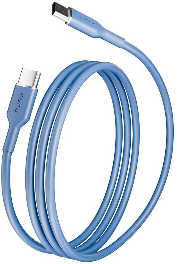 Kabel Puro ICON USB-C - USB-C 1,5m - niebieski