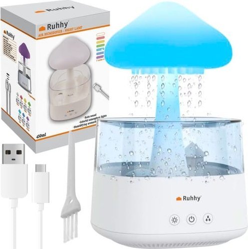 Nawilżacz powietrza Ruhhy Nawilżacz powietrza - lampka nocna Ruhhy 24378