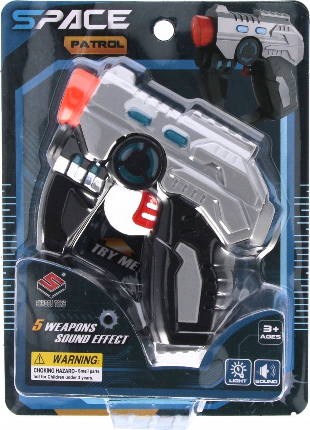 Mega Creative PISTOLET B/O 16X21X4 MC B/C 60/120