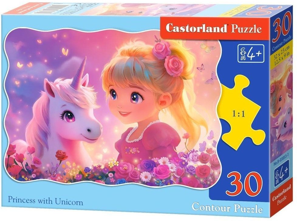 Puzzle 30 Princess with Unicorn