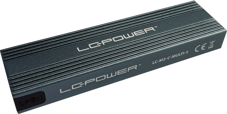Dysk zewnętrzny HDD LC-Power HDD ACC LC-Power LC-M2-C-MULTI-3 NVMe & SATA