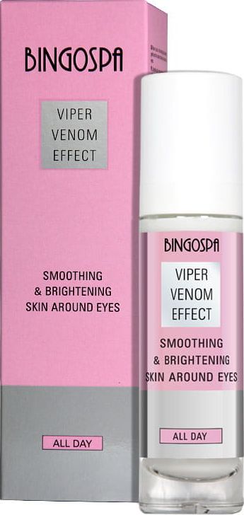 BingoSpa Wygładzanie zmarszczek i poprawa kolorytu skóry wokół oczu - krem z jadem żmii do okolic oczu