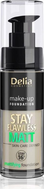 Delia Delia Cosmetics Stay Flawless Matt Podkład matujący 16H nr 404 Cashmere 30ml