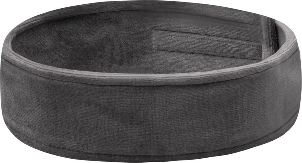 Activeshop Opaska kosmetyczna welur szara