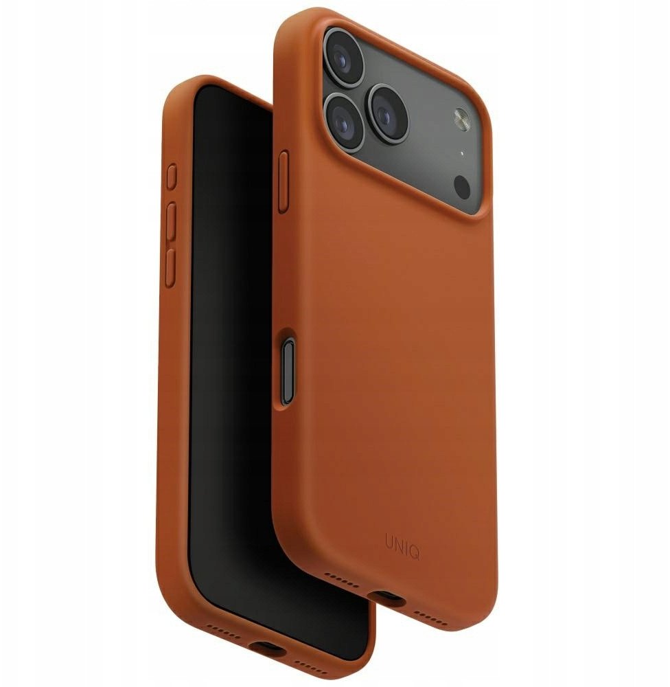 UNIQ Lino Case for iPhone 17 Pro Max Magclick Charging Orange