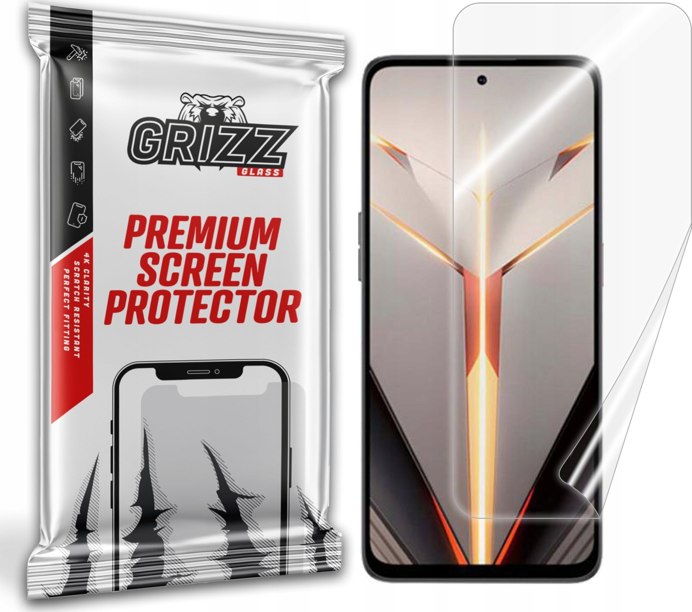 GrizzGlass Folia ceramiczna GrizzGlass CeramicFilm do Nubia Neo 2