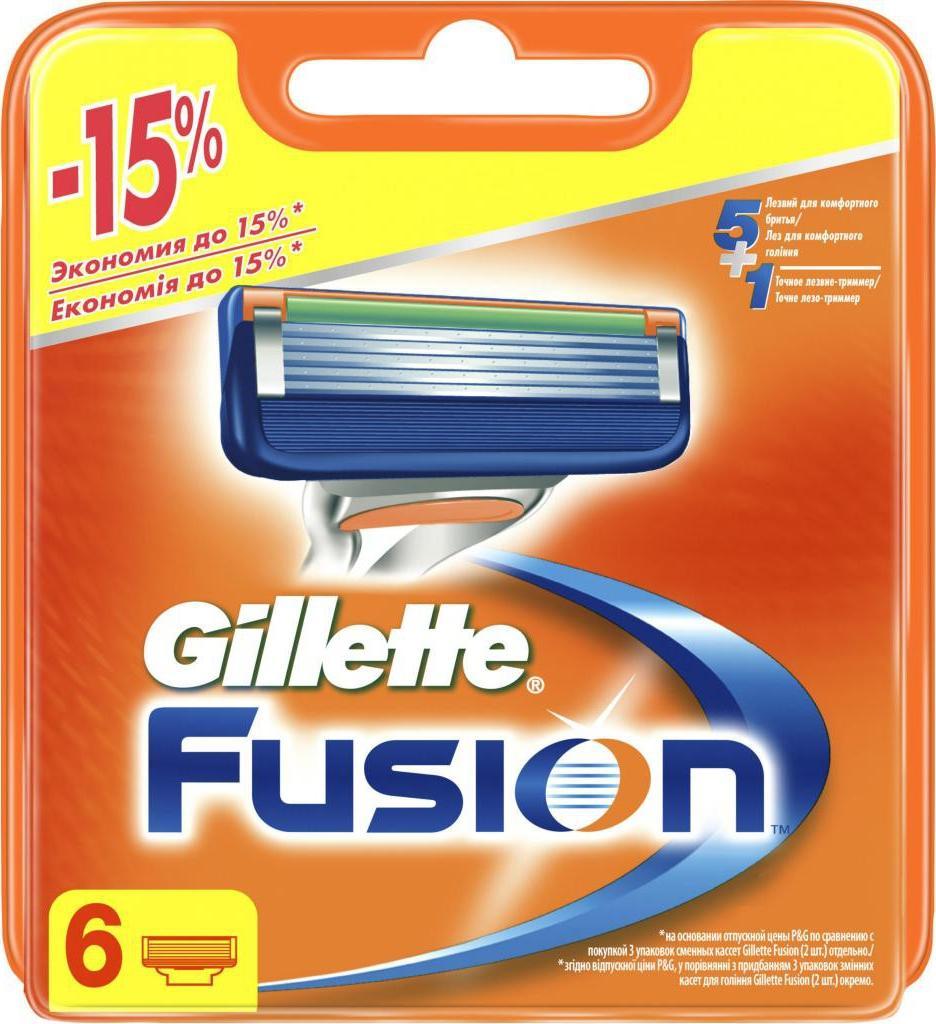 Gillette Gillette Fusion Wkład do maszynki 6szt