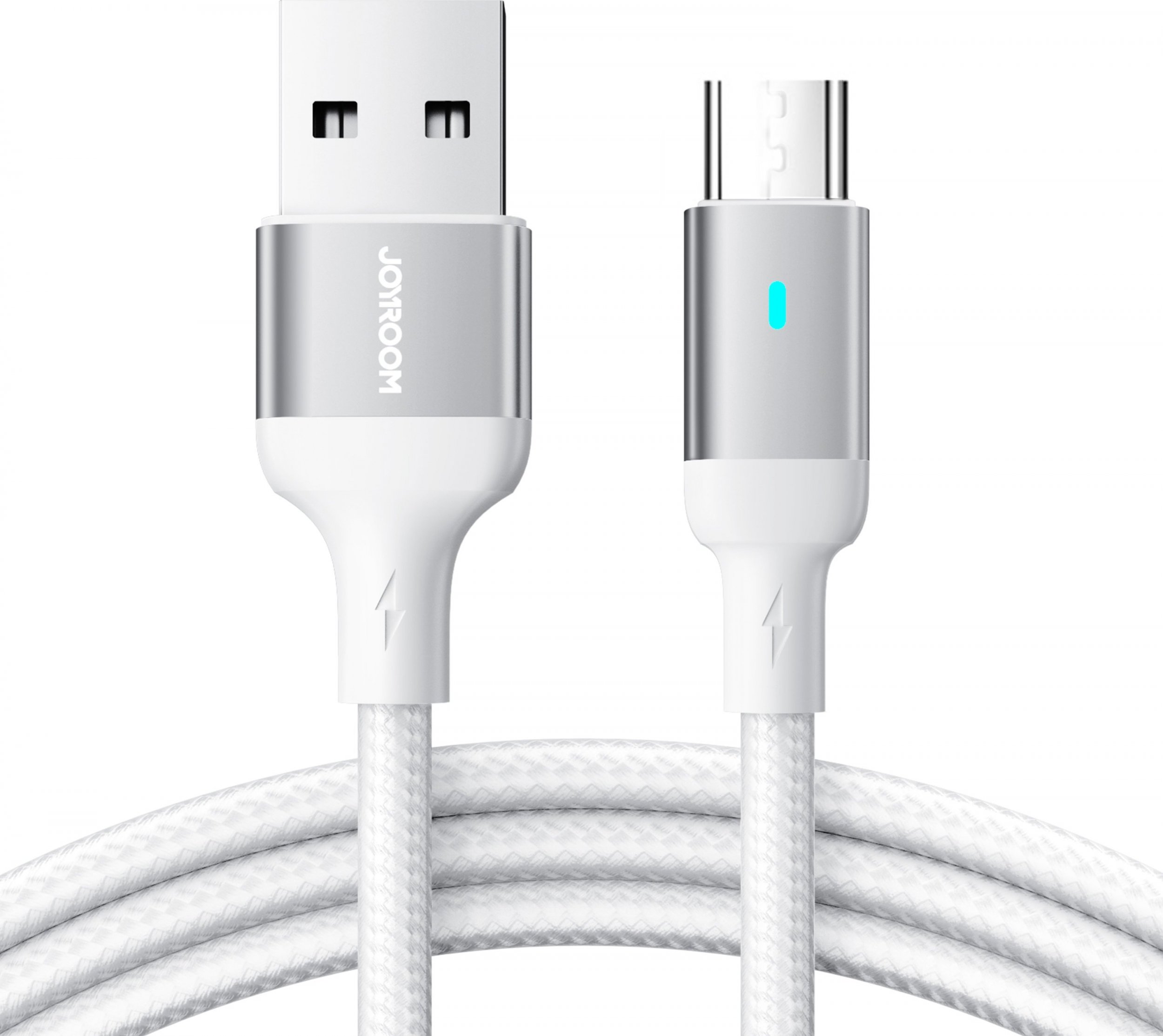 Kabel USB Joyroom USB-A - microUSB 2 m Biały (JYR668)