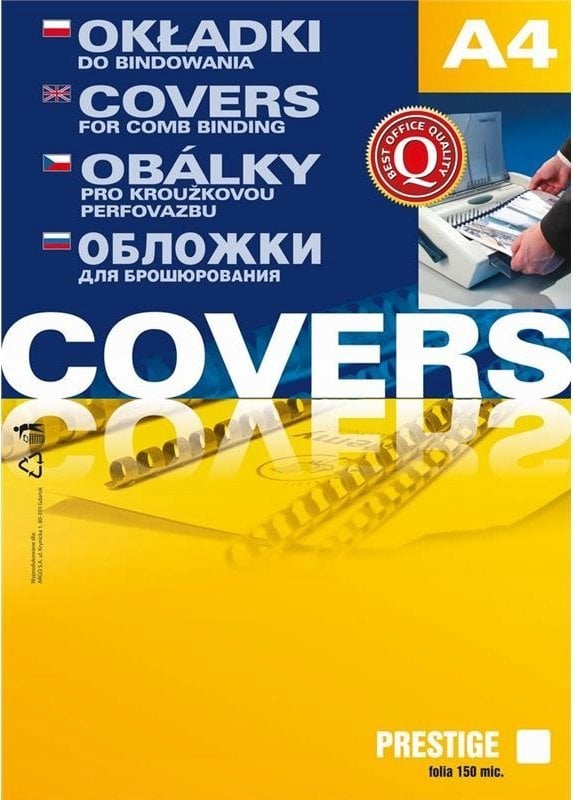 Argo Folia do bindowania A4 ARGO 409081 0.20mm 100ark