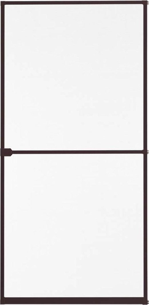 EASY LIFE MOSKITIERA DRZWI ALU 100X215 BRĄZ