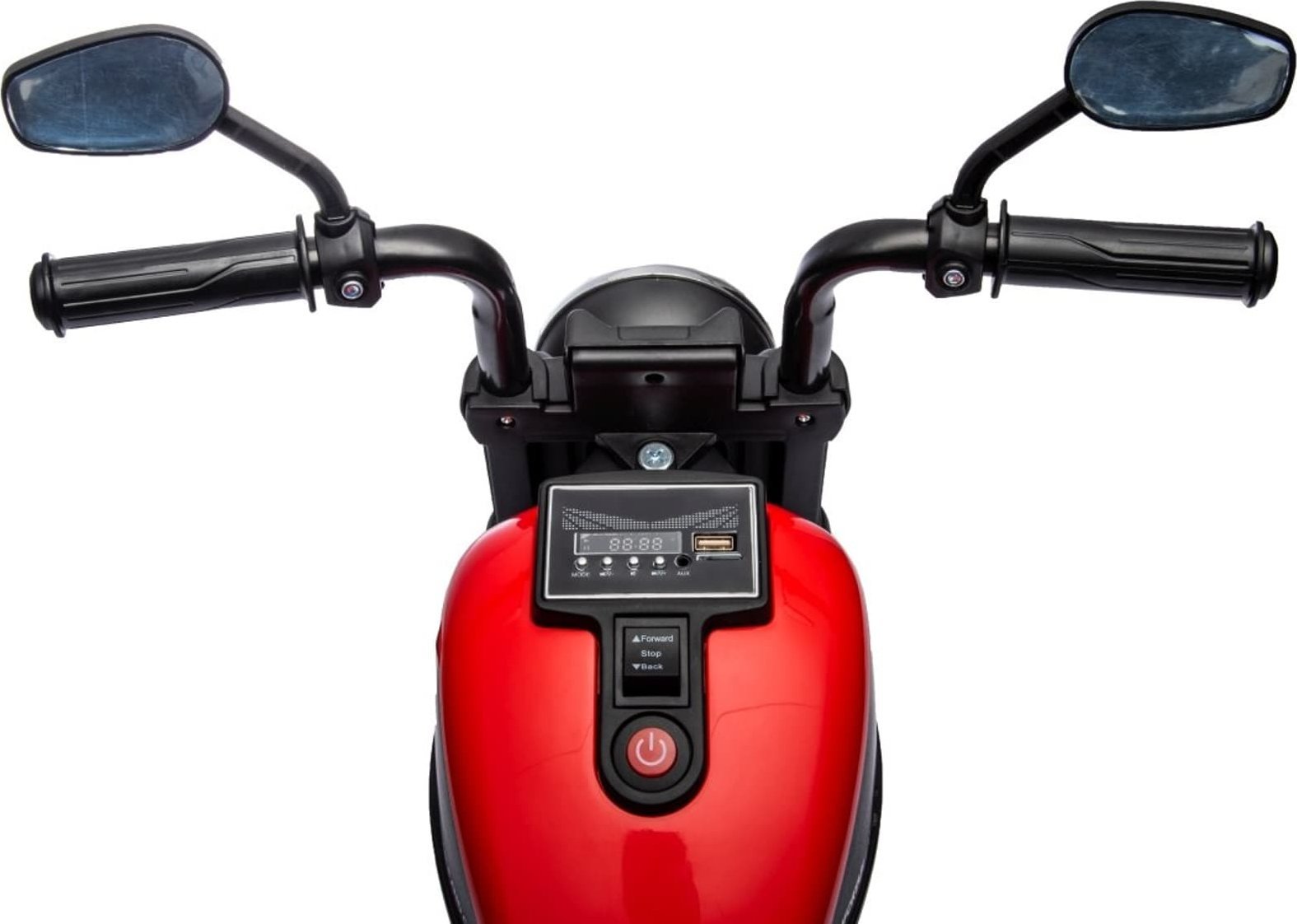 Triton Motorek Chopper FASTER Czerwony