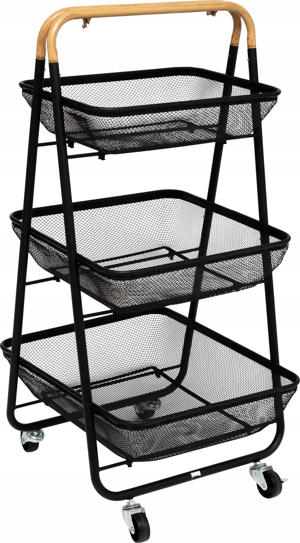 Wózek kuchenny na kółkach MAYAJ 3 kosze