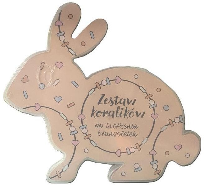 Zestaw koralików do tworzenia bransoletek Królik