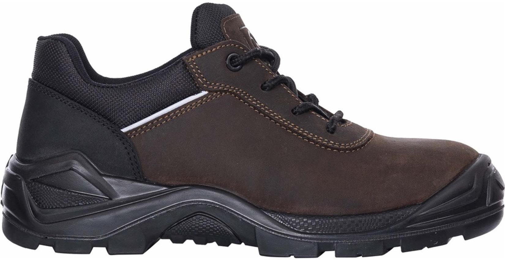 ARDONLEADERLOW O2 SRC G3421 - Półbuty ochronne skóra NUBUK odblaski wodoodporne wkładka Anatomic Hi-Poly foam PU/PU odporna na oleje antystatyczna ant