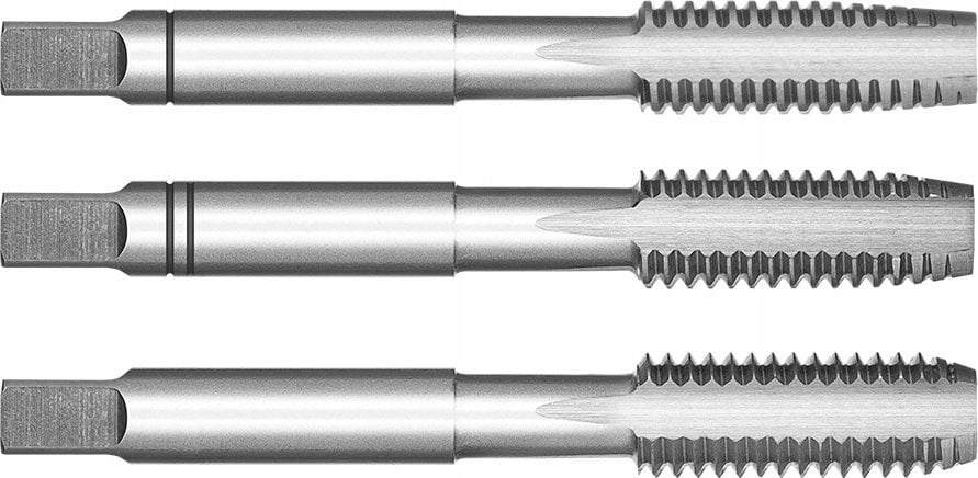 Gwintowniki Baildon - rozmiar M12, HSS, 3 szt.