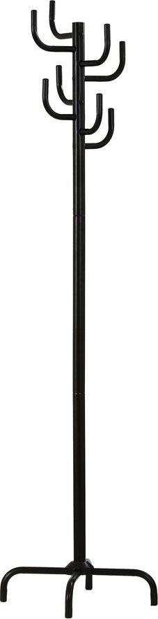 Profeos Podłogowy wieszak do przedpokoju na ubrania Arlen 10X - czarny