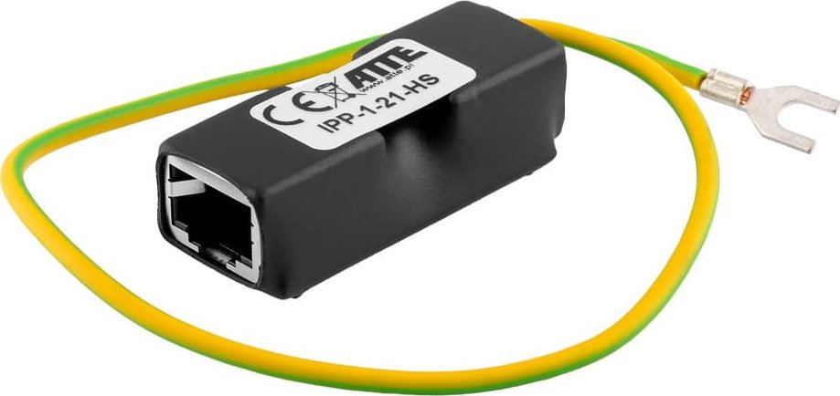 Adapter bluetooth Atte Ogranicznik przepięć Gigabit LAN + PoE ATTE IPP-1-21-HS