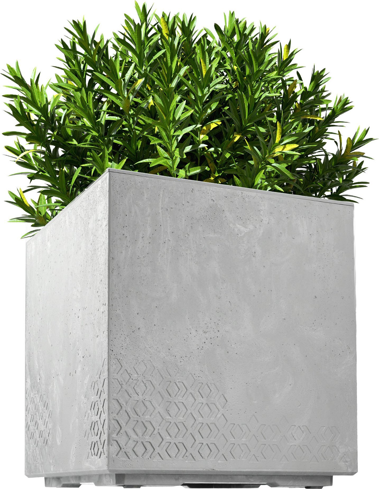 Kadax KADAX Doniczka Donica Kwietnik Skrzynia Wysoka 40cm Ogrodowa Na Kółkach Eko