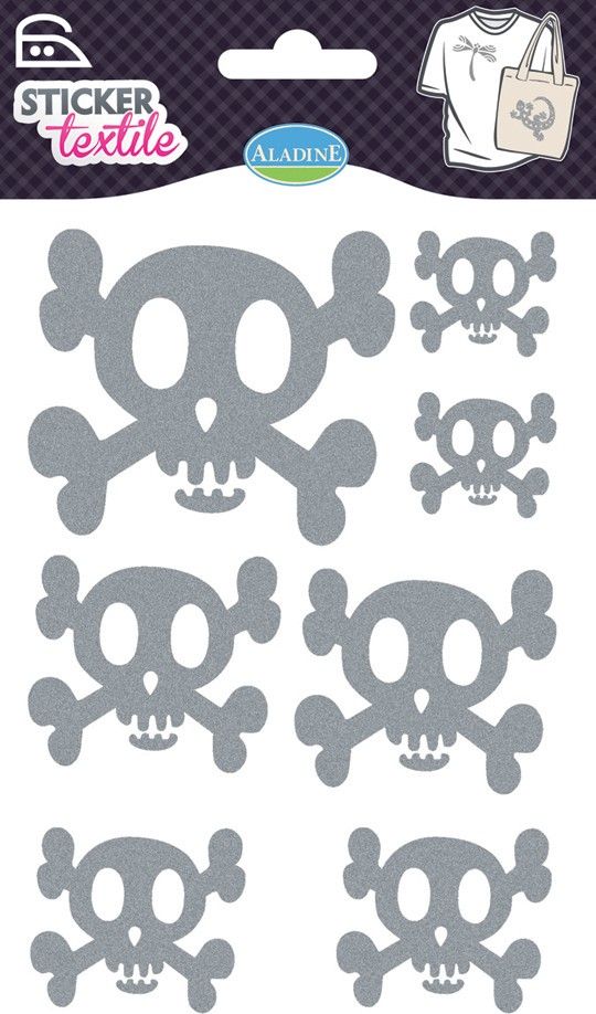 Aladine Naprasowywanka Brokatowa Piracki Symbol