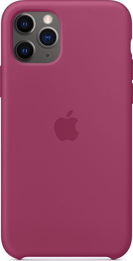 Apple Silikonowe etui do iPhone'a 11 Pro - krwisty róż-MXM62ZM/A