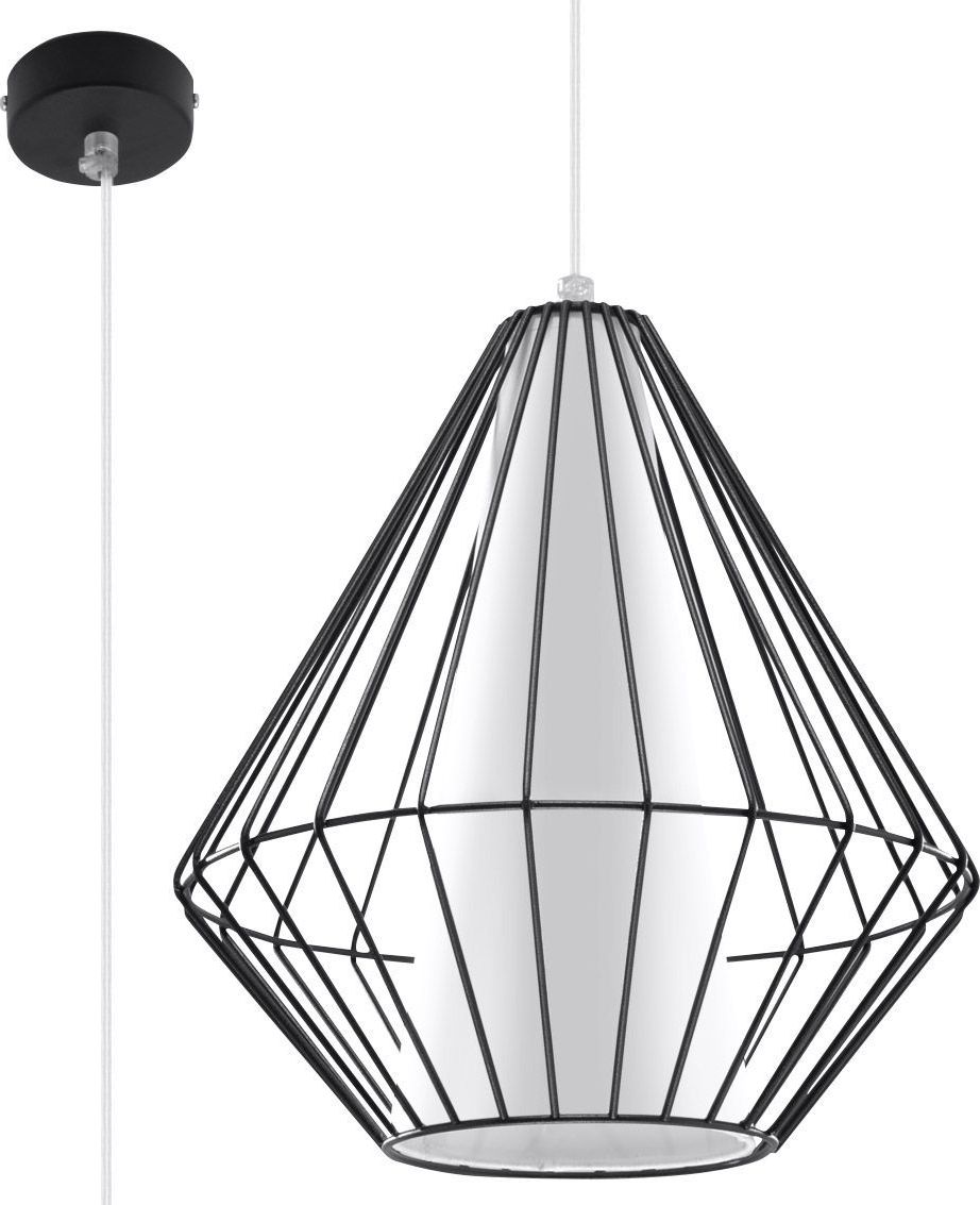 Lampa wisząca Lumes Lampa wisząca do sypialni E843-Demo - czarny