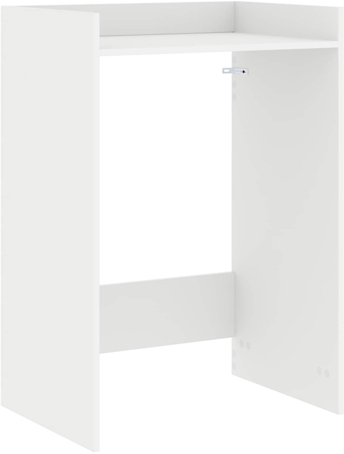 vidaXL Szafka na pralkę z przechowywaniem Biały 67,5 x 48 x 97 cm